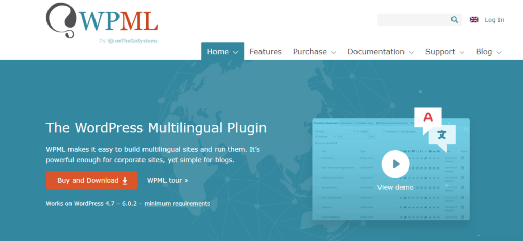 图片[1]-WordPress多语言插件 WPML Multilingual CMS v4.9.2 破解版