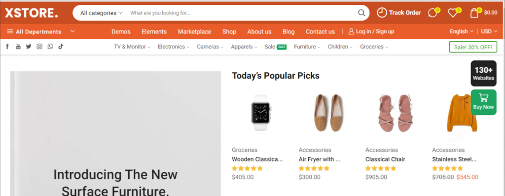 图片[1]-WordPress主题–Xstore v9.6.5 Woocommerce主题 破解版下载